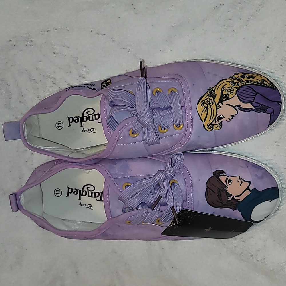 Disney Tangled Womens Sneakers - Lavender
